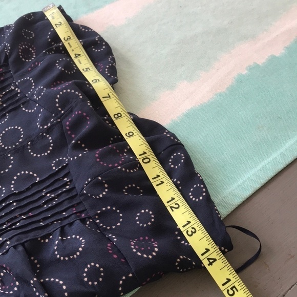 American Eagle Dotted Circle Print Strapless Mini Dress - Picture 11 of 12